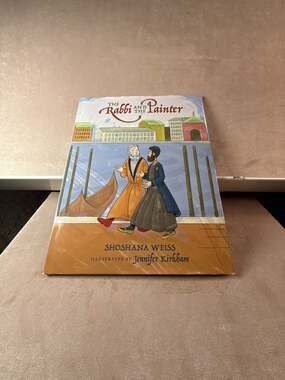 The Rabbi and the Painter by Shoshana Weiss, illustrated by Jennifer Kirkham